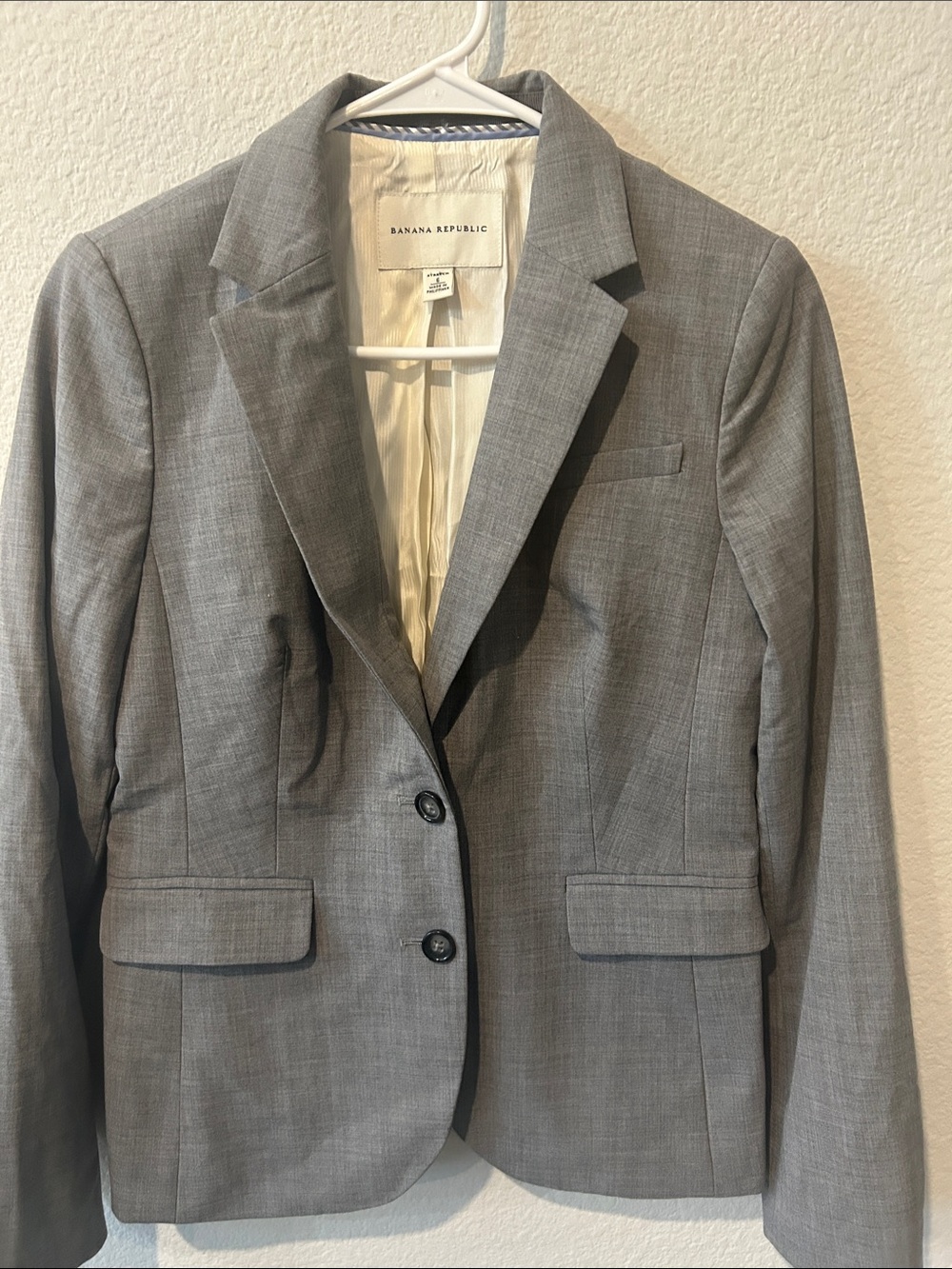 Banana Republic Light‎ Gray Women's Blazer